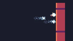 Pixel Shuriken particle effect