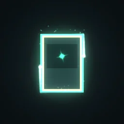 Card Glow particle effect