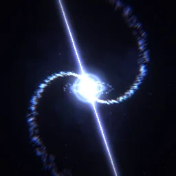 Pulsar particle effect