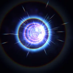 Wormhole particle effect