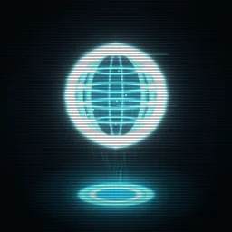 Hologram Projector particle effect