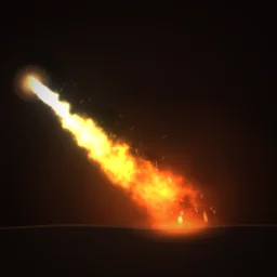 Dragon breath particle effect
