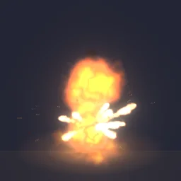 Fuel Drum Blast particle effect