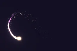 Cursor Stardust particle effect