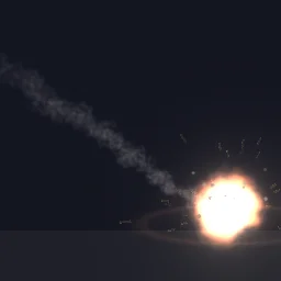 Rocket Strike particle effect