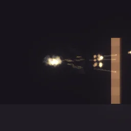 Shotgun Blast particle effect