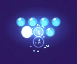 Bubble Pop Chain particle effect