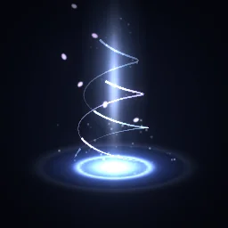 Moonwell particle effect