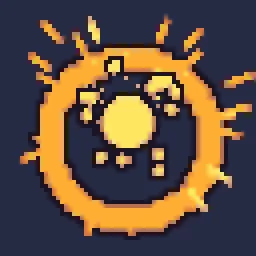 Boss Defeat particle effect