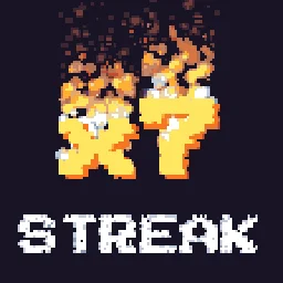 Streak on Fire particle effect
