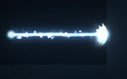Cryo Beam particle effect