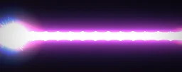 Railgun particle effect