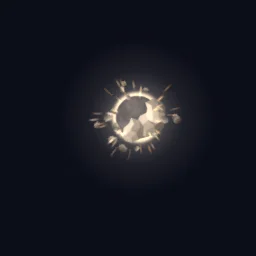 Asteroid Explosion particle effect