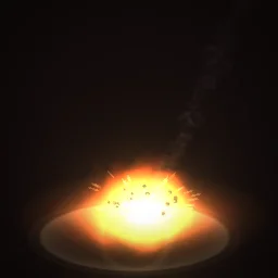 Meteor Strike particle effect