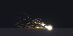 Car Scrape Sparks particle effect