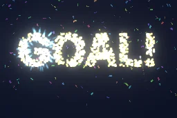 Goal Celebration particle effect
