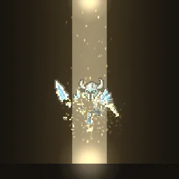 Holy Ascension particle effect
