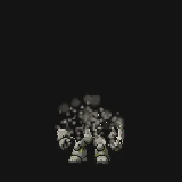 Crumble and Reform particle effect