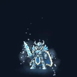 Frost Aura particle effect