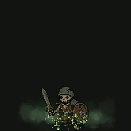 Skeleton Rise From Grave particle effect