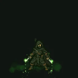 Venom Blades particle effect