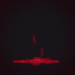Bleeding particle effect