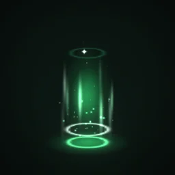 Regeneration particle effect