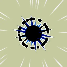 Anime hit flash particle effect