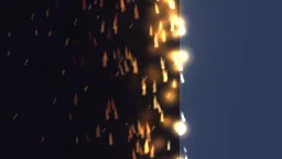 Burn Transition particle effect