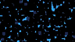 Pixel Dissolve Transition particle effect