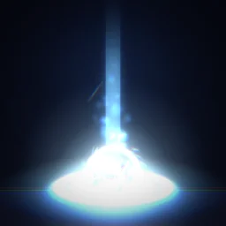 Spirit Bomb particle effect