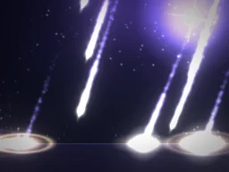 Starfall Barrage particle effect