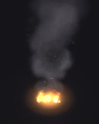 Engine Overheat particle effect