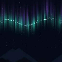 Aurora Ribbons particle effect
