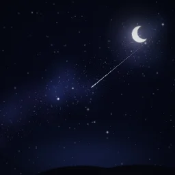 Starry Night Sky particle effect