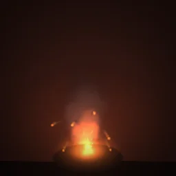 Volcanic Vent particle effect